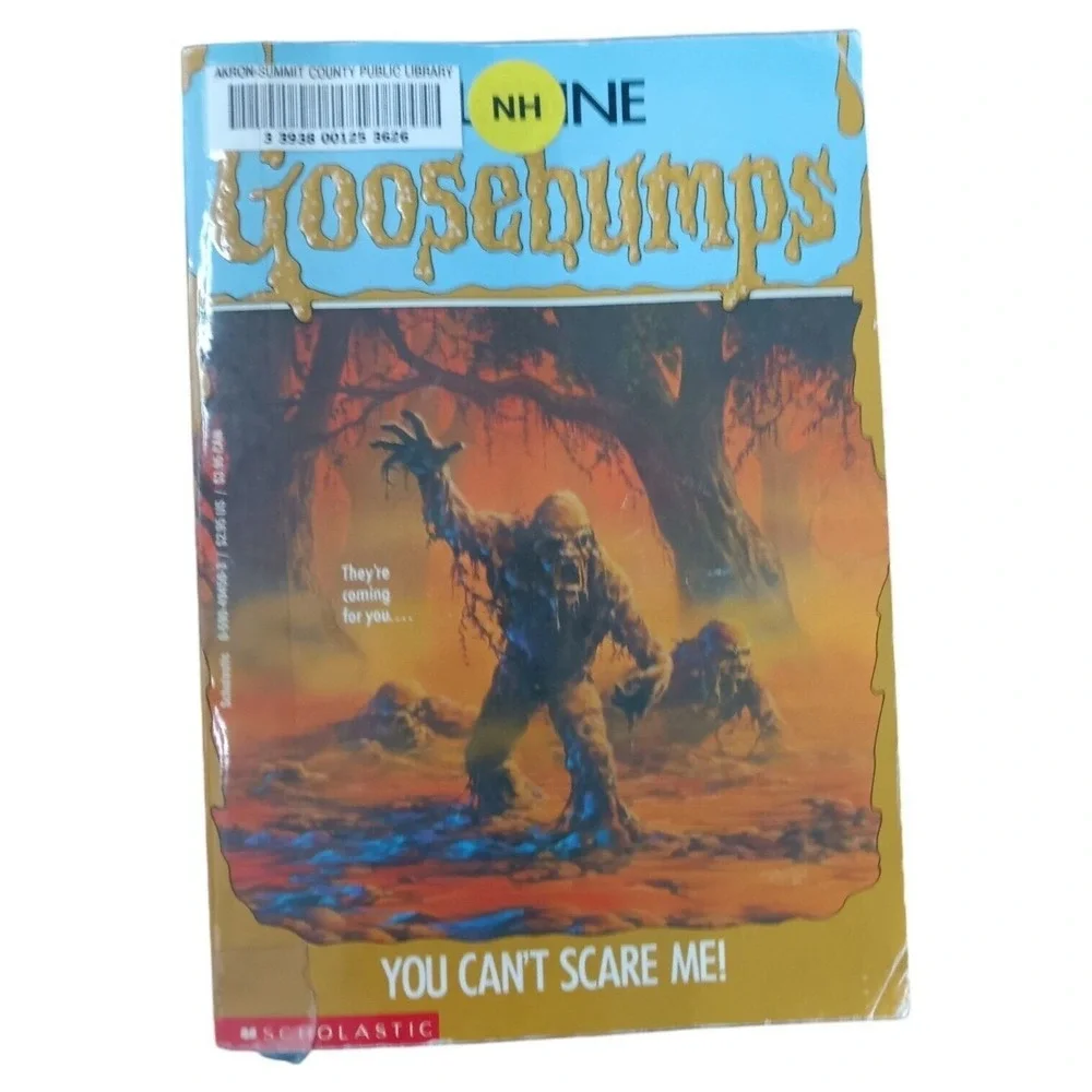Vintage‎ 1974 R.L.Stine Goosebumps Book #15 You Can't Scare Me, Tight Binding